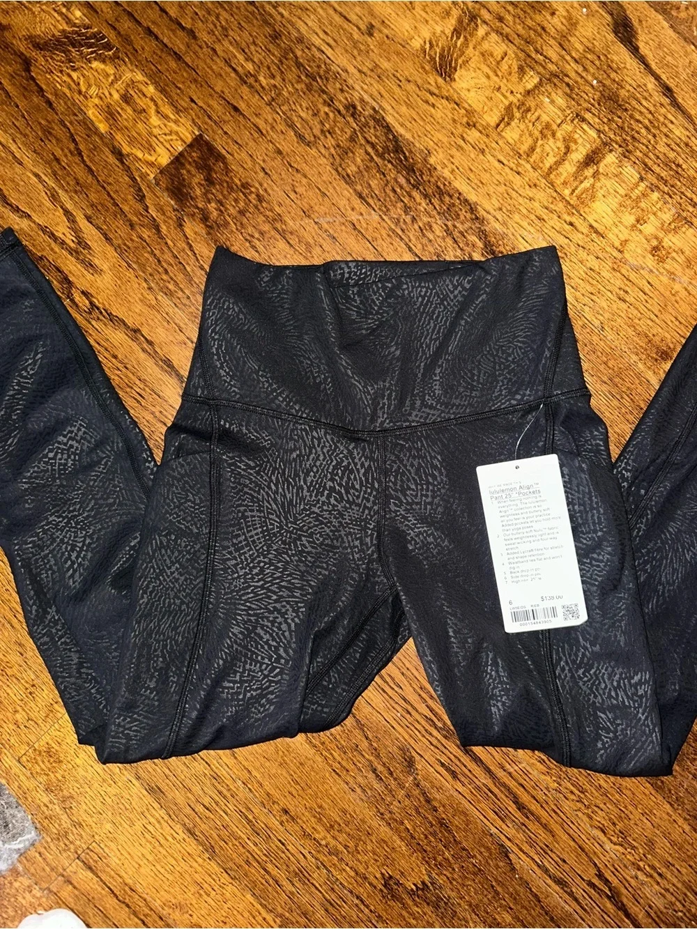 lululemon athletica Align Pant 25” *Pockets High-Rise Leggings - NWT Size 6